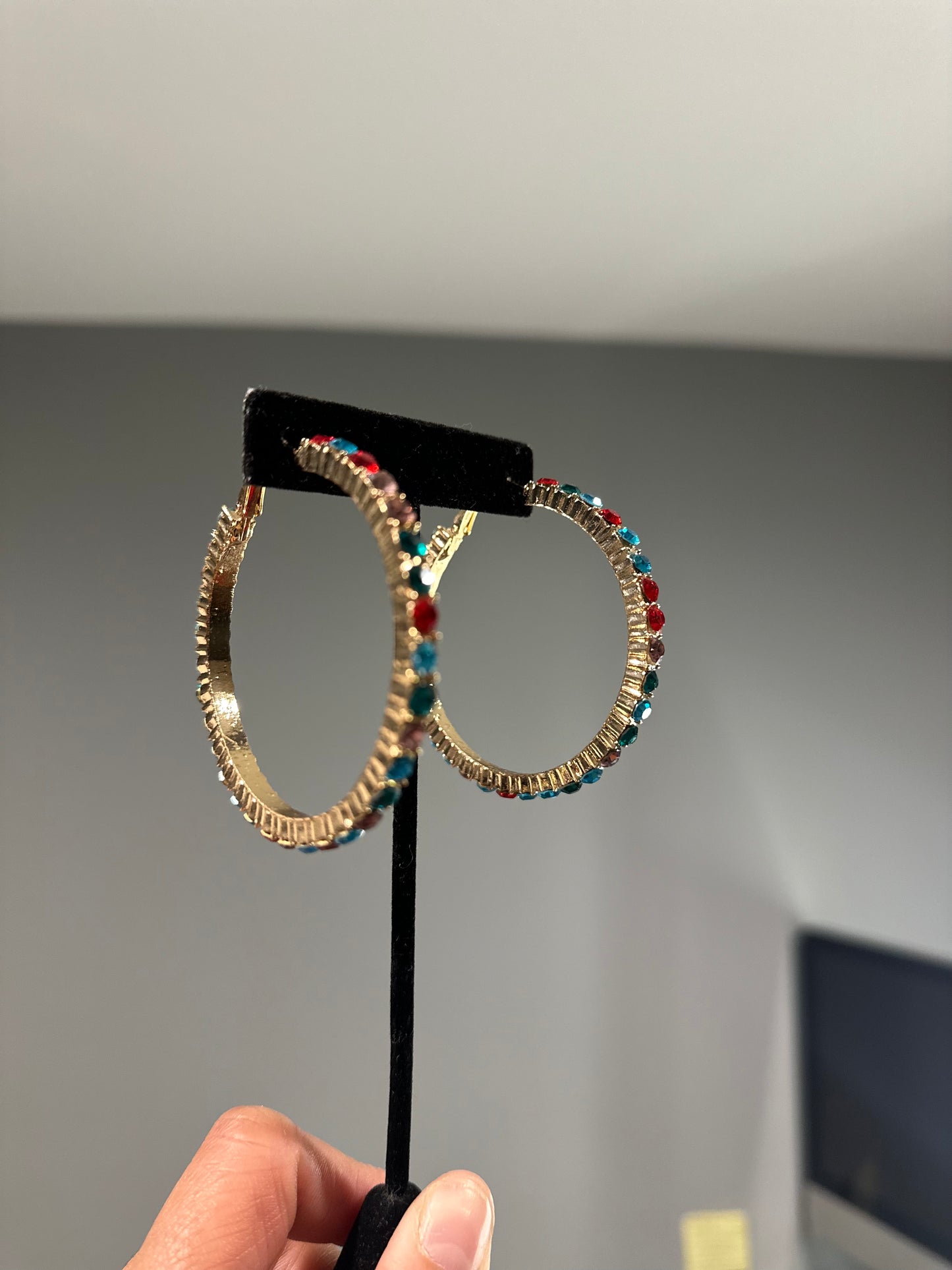 Multi Color Hoops