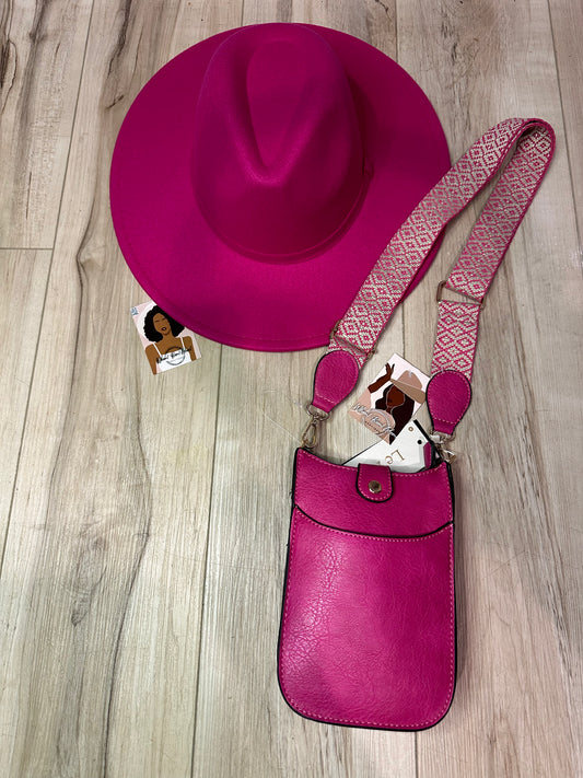 Fedora Hat - Fuchsia