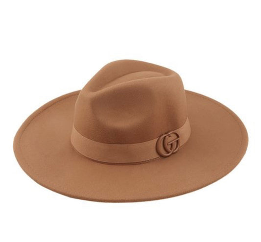 Brown Brim Hat